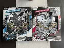 Pokemon TCG Black Bolt White Flare Binder Collections - Image 1
