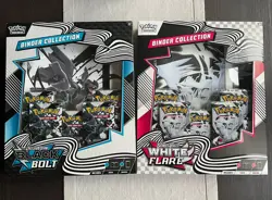 Pokemon TCG Black Bolt White Flare Binder Collections - Image 2