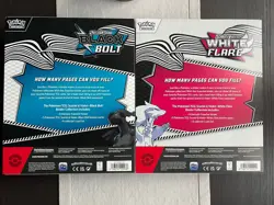 Pokemon TCG Black Bolt White Flare Binder Collections - Image 4