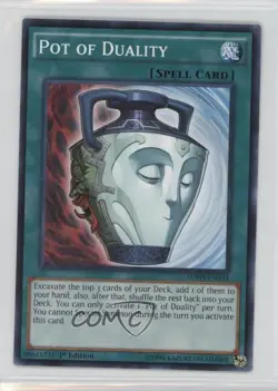Pot of Duality 1st Ed. YuGiOh HERO Strike Structure Deck #SDHS-EN034 0g4 - Image 1
