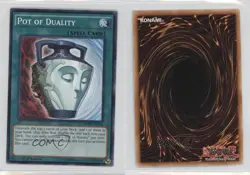 Pot of Duality 1st Ed. YuGiOh HERO Strike Structure Deck #SDHS-EN034 0g4 - Image 3