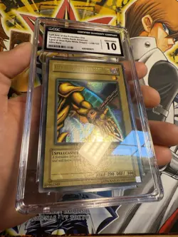 CGC 10 Gem Mint Left Arm of the Forbidden One LOB-123 1.5 Print Ultra Yugioh - Image 5