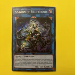 DUAD-EN050 Gorgon of Zilofthonia Secret Rare 1st Ed YuGiOh - Image 1