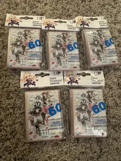 Madoka Magica Card Sleeves 300x In Total Ultra Pro 5x Sealed Packs Yugioh Size - Image 1