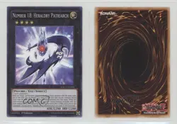 Number 18: Heraldry Patriarch 1st Ed. YuGiOh World Superstars #WSUP-EN004 fm0 - Image 3