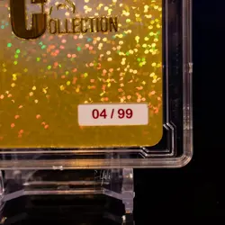 Momo Ayase Waifu Card Encased #/99 Gold Demigoddess Collection SLAB Dandadan ACG - Image 5