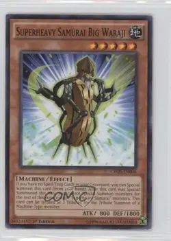 Superheavy Samurai Big Waraji 1st Ed. YuGiOh Crossed Souls Base Set 0g4 - Image 1
