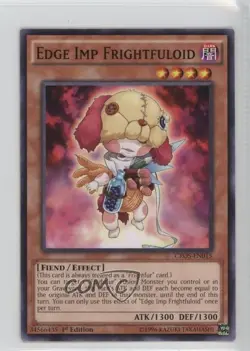 Edge Imp Frightfuloid 1st Ed. YuGiOh Crossed Souls Base Set #CROS-EN015 0g4 - Image 1