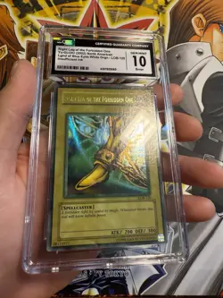 CGC 10 Gem Mint Right Leg of the Forbidden One LOB-120 Faded WAVY Ultra Yugioh - Image 3