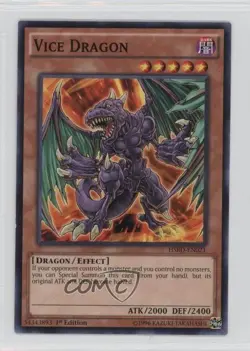 Vice Dragon 1st Ed. YuGiOh High-Speed Riders #HSRD-EN021 0g4 - Image 1