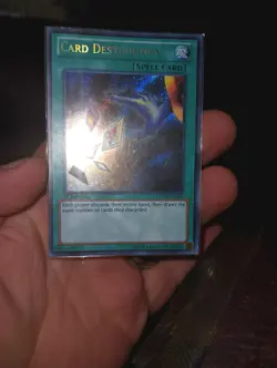 Card Destruction - LCYW-EN060 - Secret Rare - 1st Edition - Yugioh - NM - Image 3