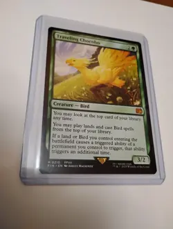 Traveling Chocobo Final Fantasy MTG card (non-foil) - Image 3