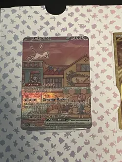 Pokemon 151 UPC Promo Card Set (Sealed) Mew Ex, Mew Ex Metal, Mewtwo - Image 2