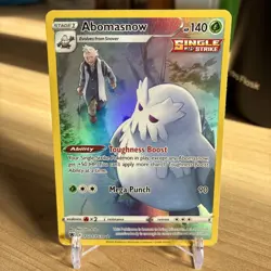 Abomasnow TG01/TG30 Astral Radiance Trainer Gallery NM Ultra Rare Pokemon Card - Image 1