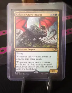 Colossal Grave-Reaver Commander: Tarkir: Dragonstorm Regular - Image 1