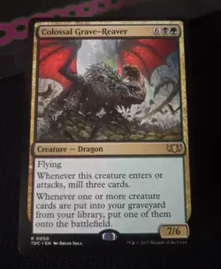 Colossal Grave-Reaver Commander: Tarkir: Dragonstorm Regular - Image 2