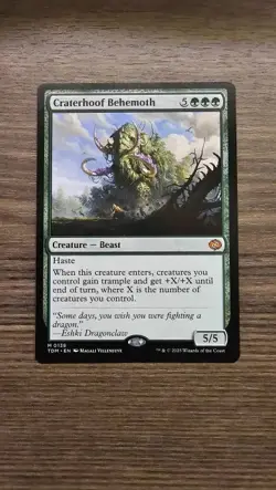 Craterhoof Behemoth Tarkir: Dragonstorm Regular - Image 1