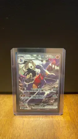 Pokemon TCG Sv10: Destined Rivals Cynthia's Garchomp EX Holo Card 232/182 - Image 1