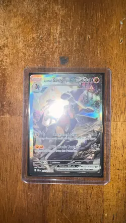 Pokemon TCG Sv10: Destined Rivals Cynthia's Garchomp EX Holo Card 232/182 - Image 3