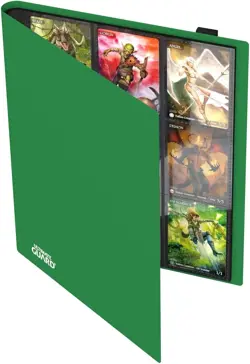 Ultimate Guard UGD010038 Flexxfolio 360-18-Pocket (-) Trading Card Binder, Green - Image 3