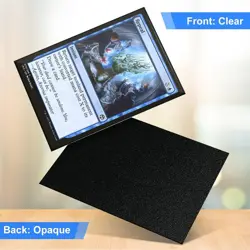 Black Card Sleeves Fit for MTG, 300 Pack Perfect Standard 300, - Image 5