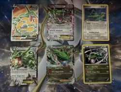 Pokemon TCG 6 Card Rayquaza Lot Bundle Nm/M Full Art Promo Holo Rare - Image 1