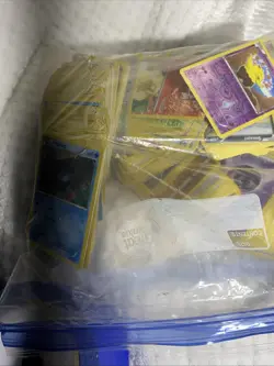 Small POKEMON Card Binder Lot Unsearched Over 2 Pounds - Image 1