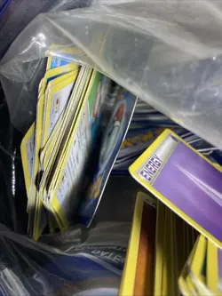 Small POKEMON Card Binder Lot Unsearched Over 2 Pounds - Image 5