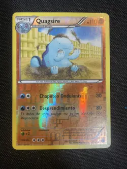 POKEMON CARD QUAGSIRE 39/98 REVERSE HOLO ANCIENT ORIGINS LIGHT - Image 1