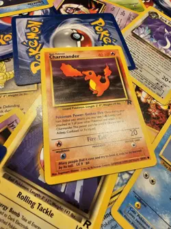 WOTC ONLY Vintage Pokemon Card TR Charmander Bundle x25 Cards Various Sets! 90s - Image 1