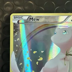 Pokemon Mew XY110 English Black Star Promo Card Holo Mythical Collection - Image 2