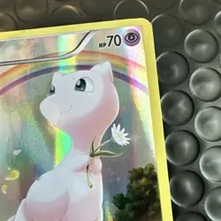 Pokemon Mew XY110 English Black Star Promo Card Holo Mythical Collection - Image 3