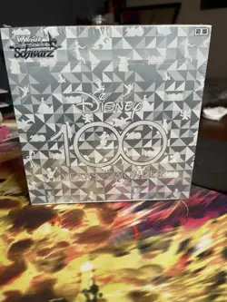 Disney 100 Anniversary Trading Card Weiss Schwarz Booster Box Sealed Unopened - Image 1