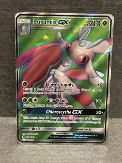 Lurantis GX 138/149 - Sun & Moon Base - Ultra Rare Holo Pokemon Card NM 1119#215 - Image 1