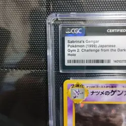 CGC 10 Pokemon Card Sabrina's Gengar Holo Lv.39 Gym 2 1999 Japanese From JAPAN - Image 3
