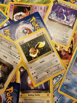 WOTC ONLY Vintage Pokemon Card Eevee 55/82 Bundle x25 Cards Various Sets! 90s - Image 1