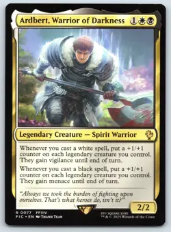 Ardbert, Warrior of Darkness - Commander FINAL FANTASY - MTG - Magic - Near Mint - Image 1