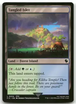 Tangled Islet 434 MTG Commander: FINAL FANTASY L NM - Image 1