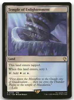 Temple of Enlightenment 435 MTG Commander: FINAL FANTASY R NM - Image 1