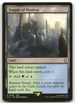 Temple of Mystery 436 MTG Commander: FINAL FANTASY R NM - Image 1