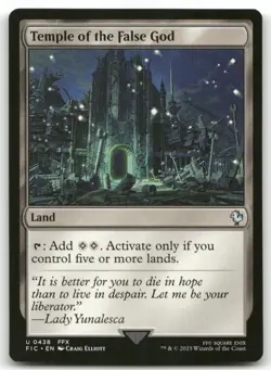 Temple of the False God 438 MTG Commander: FINAL FANTASY U NM - Image 1