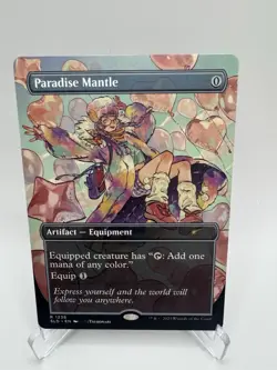 [1x] Paradise Mantle - Borderless Near Mint, English Secret Lair MTG Magi - Image 1