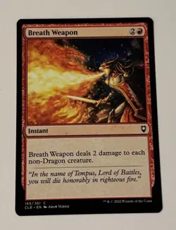 MTG Breath Weapon - Commander Legends: Battle For Baldurs Gate NM - Image 1