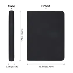 Premium 16-Pocket Card Binder - Fits 1408 Trading Cards, Side Loading Ringles... - Image 7