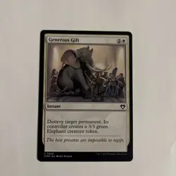 2023 MTG MAGIC THE GATHERING COMMANDER MASTERS GENEROUS GIFT - Image 1