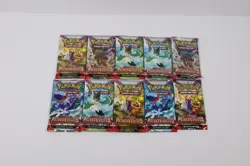 Pokemon TCG - Scarlet & Violet - Paldea Evolved - Booster Pack Lot of 10 - New - Image 1