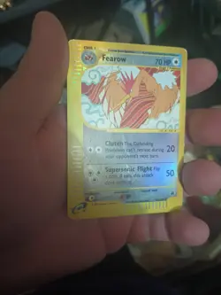 Pokemon TCG Card English Expedition Base Set Fearow 11/165 Reverse Damaged - Image 1