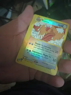 Pokemon TCG Card English Expedition Base Set Fearow 11/165 Reverse Damaged - Image 3