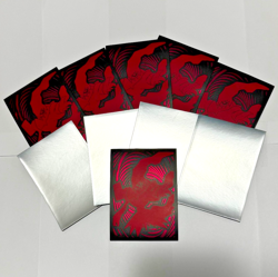 POKEMON ETB SLEEVES LOT (x45) Darkrai, Mewtwo, Lucario, Iono, Cynthia, Garchomp - Image 5