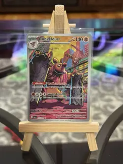 Pokemon TCG Conkeldurr 127/086 Illustration Rare SV: Black Bolt English - Image 1
